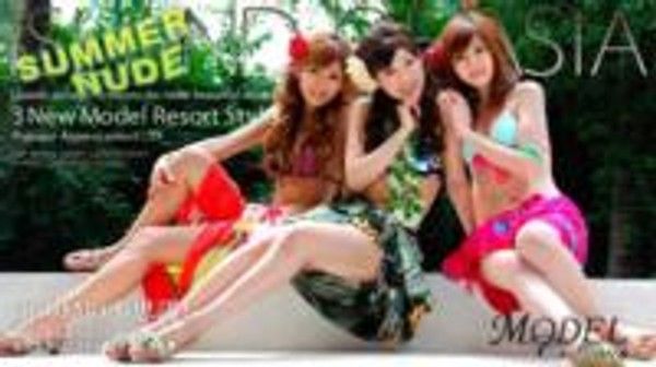 060123-001 夏日裸泳 ~模特兒系列篩選...29 亞洲島嶼~ 瀨川奈美 白崎玲奈 黑木