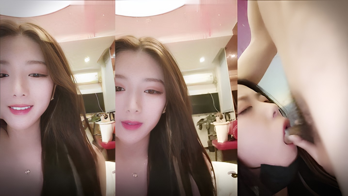 【清纯女神】最近的姬女神简直是劳模啊，空降来到土豪的地盘做爱，大鸡吧深喉，让女神差点呕吐。}