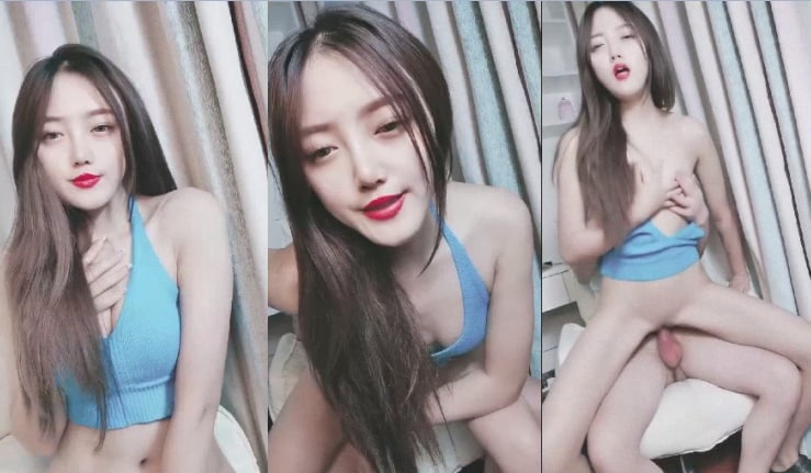 蓝色小背心极品御姐！和炮友收费大秀！骑乘位爆操，圆润美臀套弄，扶着屁股后入撞击猛操