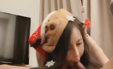 swag极品台妹主播耶诞节上门送粉丝礼物-2