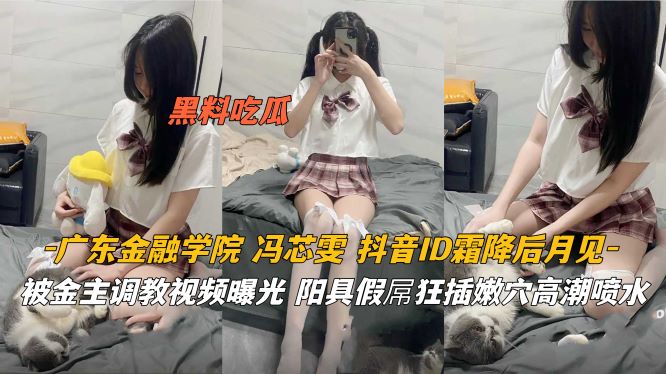 广东金融学院被金主调教视频曝光狂插嫩穴
